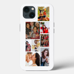 Personalisieren der 8-Foto-Collage iPhone Hülle