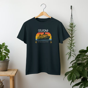Personalisieren der Black Cruise Ship Family T-Shirt