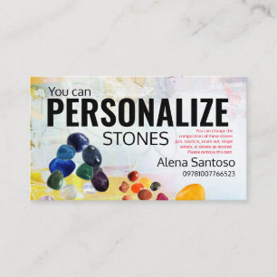 Personalisieren der Business Card Visitenkarte