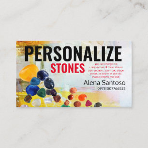 Personalisieren der Business Card Visitenkarte