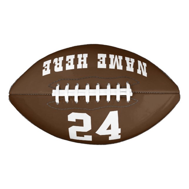 PERSONALISIEREN DER NUMMER NAME TYPOGRAPHIE FOOTBALL (Vorderseite)