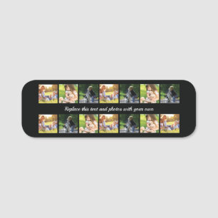Personalisieren der Sortierung von Fotos und der M Namensschild