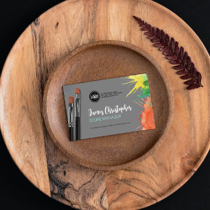 Personalisieren des Geschäfts   Art Supplements Visitenkarte