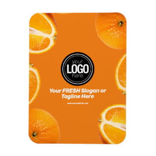 Personalisieren des Geschäfts Orange Company Magnet