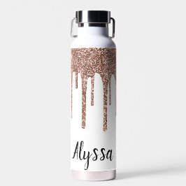 Personalisieren des Glitzer-Tropfens Trinkflasche