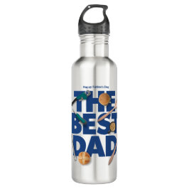Personalisieren des glücklichen Vaters | Der beste Edelstahlflasche