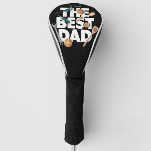 Personalisieren des glücklichen Vaters   Der beste Golf Headcover