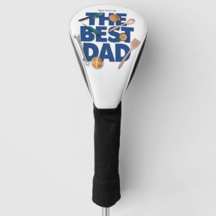 Personalisieren des glücklichen Vaters   Der beste Golf Headcover