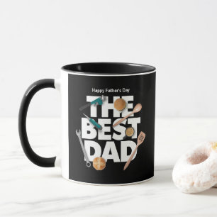 Personalisieren des glücklichen Vaters   Der beste Tasse