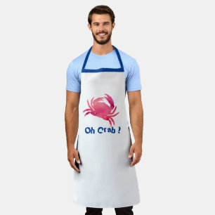 Personalisieren des Krabbenfliegen GRILLEN Grill K Schürze