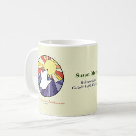 Personalisieren des Namens, RCIA-Dove-Circle auf G Kaffeetasse