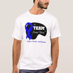 Personalisieren des Teamnamens - Kolonkarzinom T-Shirt
