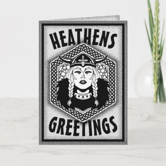 Personalisieren des Wikingerschilds Maiden Heathen Karte