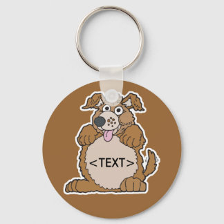Personalisieren eines Welpen-Hundes,<TEXT> Schlüsselanhänger