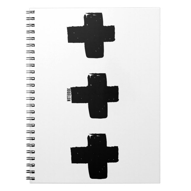 PERSONALISIEREN: einfarbiges Abstraktes Malen 5/5 Notizblock (Vorderseite)