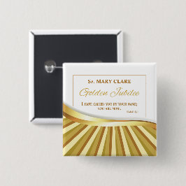Personalisieren, Goldenes Jubiläum des religiösen  Button