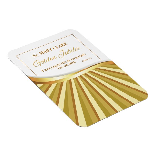 Personalisieren, Goldenes Jubiläum des religiösen  Magnet (Rechte Seite)