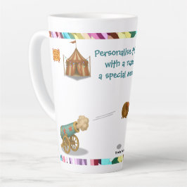 Personalisieren: Hannibal der Kanonenkugel Milchtasse