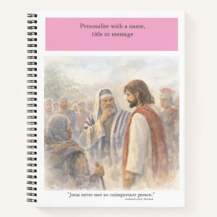 Personalisieren: Keine unwichtige Person Notizbuch