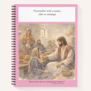 Personalisieren: Keine unwichtige Person Notizbuch