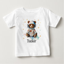 Personalisieren Kinder Kids Kleidung Astronautenbä