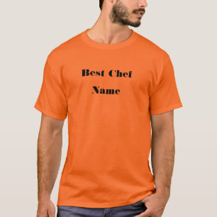 Personalisieren mit dem Namen Bester Koch Athletic T-Shirt