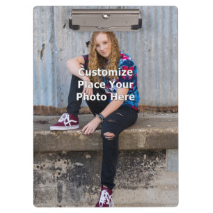 Personalisieren mit Ihrem Foto Klemmbrett