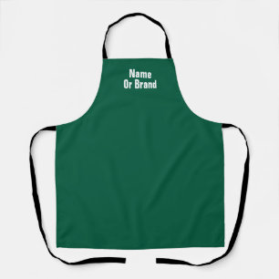 Personalisieren mit Namenszug Green Chef Kitchen Schürze