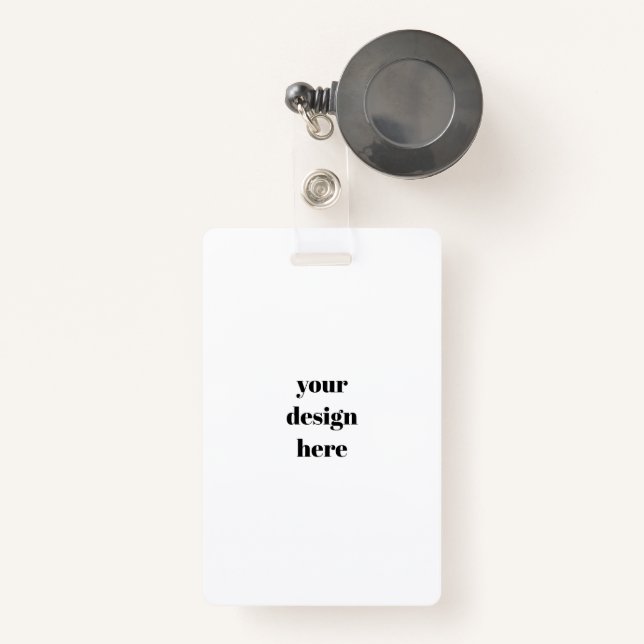 Personalisieren oder Anpassen Ausweis (Vorderseite mit Rechteck)