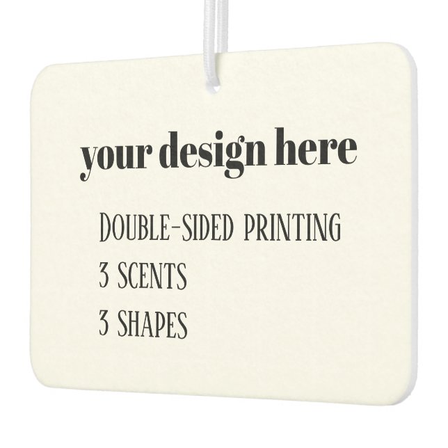 Personalisieren oder Anpassen Autolufterfrischer (Links)