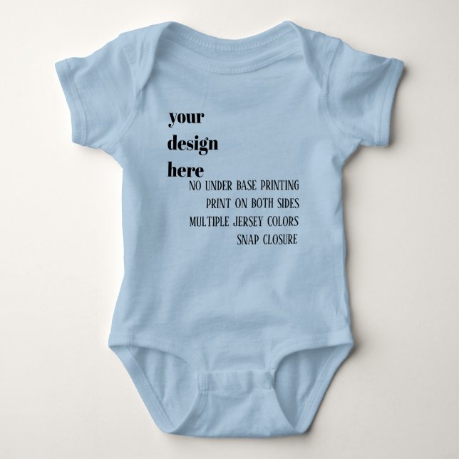 Personalisieren oder Anpassen Baby Strampler (Vorderseite)