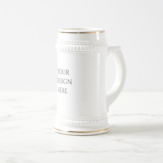 Personalisieren oder Anpassen  Bierglas (VorderseiteRechts)