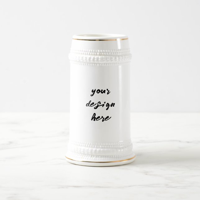 Personalisieren oder Anpassen Bierglas (Mittel)