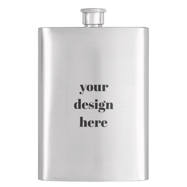 Personalisieren oder Anpassen Flachmann (Vorderseite)