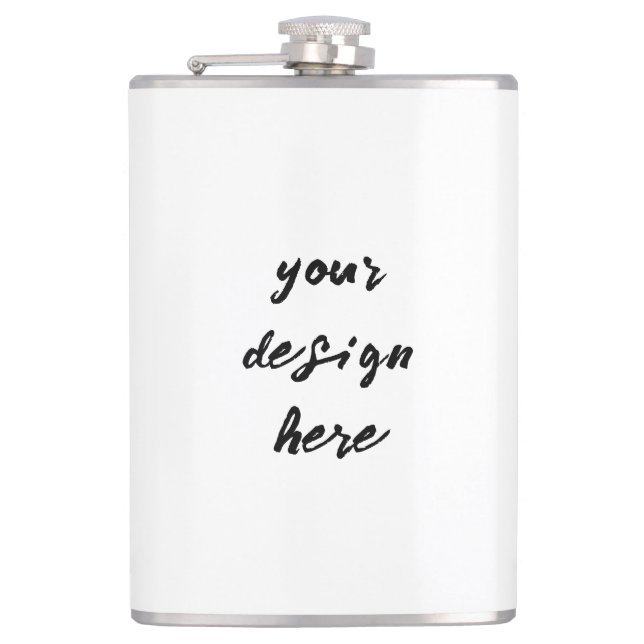 Personalisieren oder Anpassen Flachmann (Vorderseite)