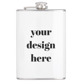 Personalisieren oder Anpassen Flachmann