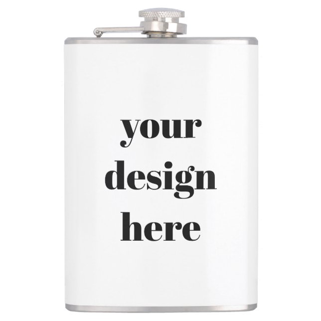 Personalisieren oder Anpassen Flachmann (Vorderseite)