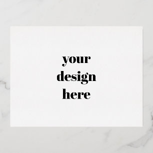 Personalisieren oder Anpassen Folien Feiertagspostkarte