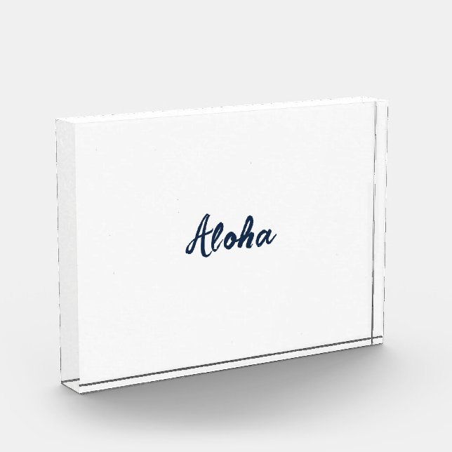 Personalisieren oder Anpassen Fotoblock (Links)