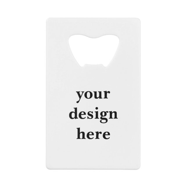 Personalisieren oder Anpassen Geldbeutel Flaschenöffner (Vorderseite)