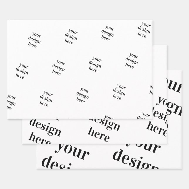 Personalisieren oder Anpassen  Geschenkpapier Set (Set)