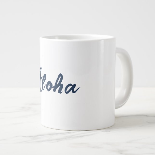 Personalisieren oder Anpassen Jumbo-Tasse (Vorderseite Rechts)