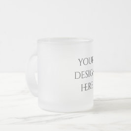 Personalisieren oder Anpassen Mattglastasse