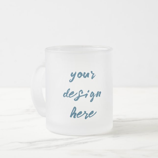 Personalisieren oder Anpassen Mattglastasse (Vorderseite Links)