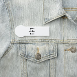 Personalisieren oder Anpassen Namensschild