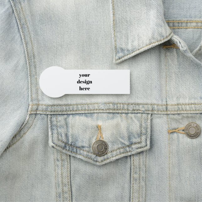 Personalisieren oder Anpassen Namensschild (Beispiel)