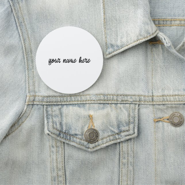 Personalisieren oder Anpassen Namensschild (Beispiel)