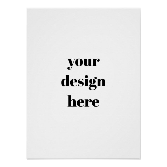 Personalisieren oder Anpassen Poster (Vorderseite)