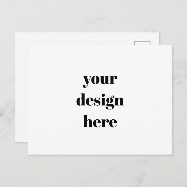 Personalisieren oder Anpassen Postkarte (Vorne/Hinten)