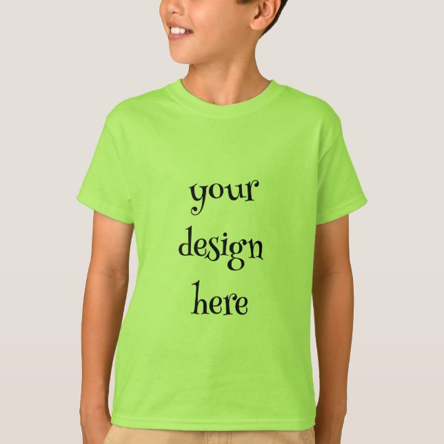 Personalisieren oder Anpassen T-Shirt (Vorderseite)